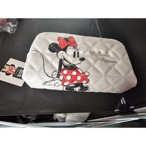 Primark White Minnie Mouse Cosmetic Bag NWT